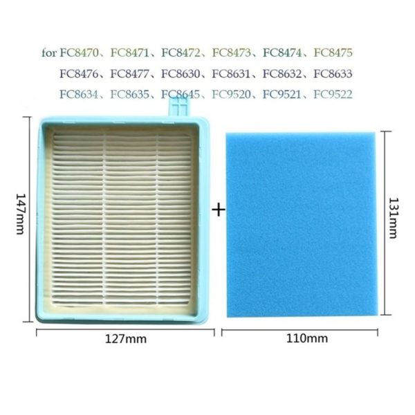 Philips Vacuum Cleaner FC8471 FC8632 FC8474 FC8472 Filter Filter Accessories - Image 2