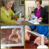Reading Brighter Viewer LED Large Screen 3X Magnifier with White Light 360 Degree Rotation Hands-Free Desktop Magnifier - Image 3