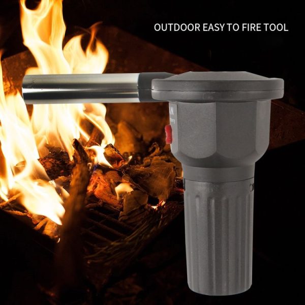 Outdoor Electric Drum Fan BBQ Portable Barbecue Hair Dryer - Image 5