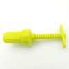 3 PCS Kitchen Ginger Garlic Manual Press Twist Cutter Crusher Cooking Tool Plastic Garlic Presses Blenders Peeler (Green) - Image 2