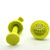 3 PCS Kitchen Ginger Garlic Manual Press Twist Cutter Crusher Cooking Tool Plastic Garlic Presses Blenders Peeler (Green) - Image 5