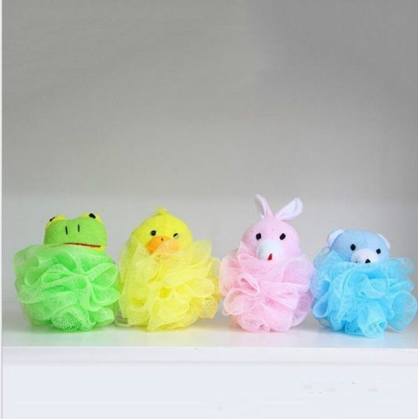 2 PCS Animal Sharp Bath Child Kid Baby Body Washing Cleaning Sponge Flower Tool, Random Color Delivery - Image 8