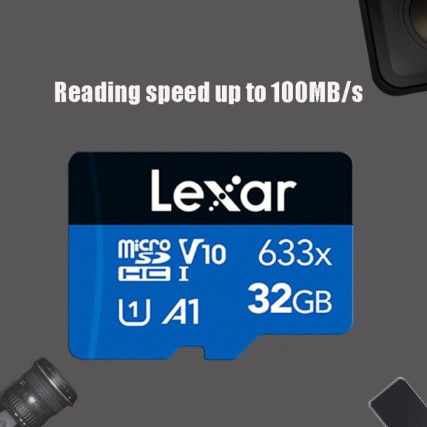 Lexar 633x 32GB High-speed Mobile Phone Memory TF Card Driving Recorder Memory Card - Image 3