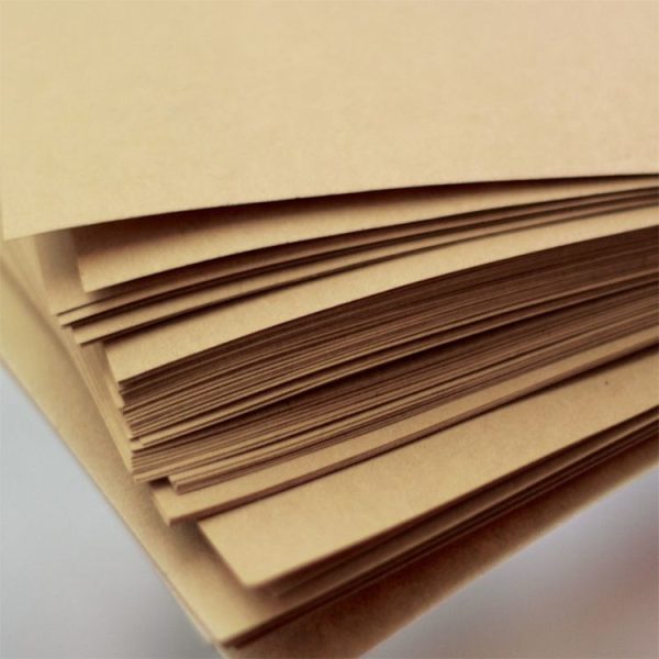 50 PCS / Set Letterhead Nostalgic Retro Kraft Paper Thick Letter Paper Horizontal Line, Size: A5 14.5x21cm - Image 4