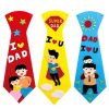 3 PCS Children Creative DIY Non-woven Ties Kids Handmade Ties Toy, Random Style Delivery - Image 3