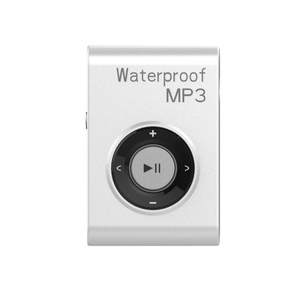 C26 IPX8 Waterproof Swimming Diving Sports MP3 Music Player with Clip & Earphone, Support FM, Memory: 8GB (White) - Image 2