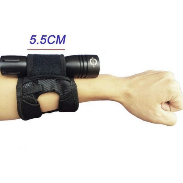 Outdoor Diving Cloth Flashlight Wrist Strap Fixing Belt Support Arm Sleeve - Image 4