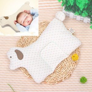 Baby U-shaped Pillow Neck Correction Child Torticollis Correction Neck Pillow (Brown Love Point)