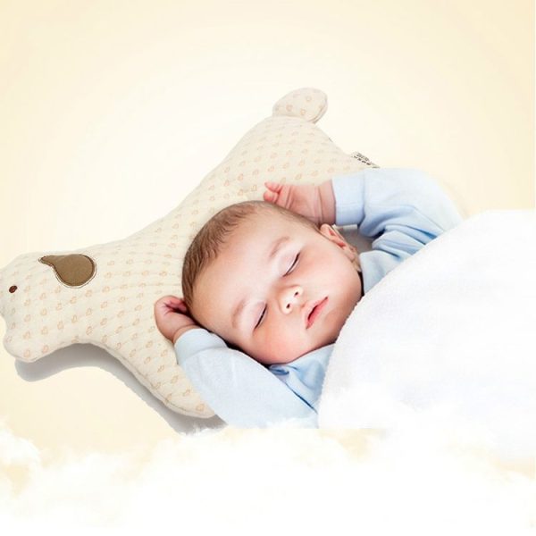 Baby U-shaped Pillow Neck Correction Child Torticollis Correction Neck Pillow (Brown Love Point) - Image 4