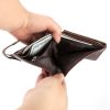 Crazy Horse Pattern Multi-bit Leather Card Bag Anti-magnetic RFID Men Wallet - Image 5