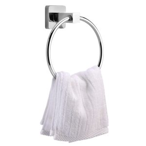 Stainless Steel Wall-Mounted Towel Ring Bracket