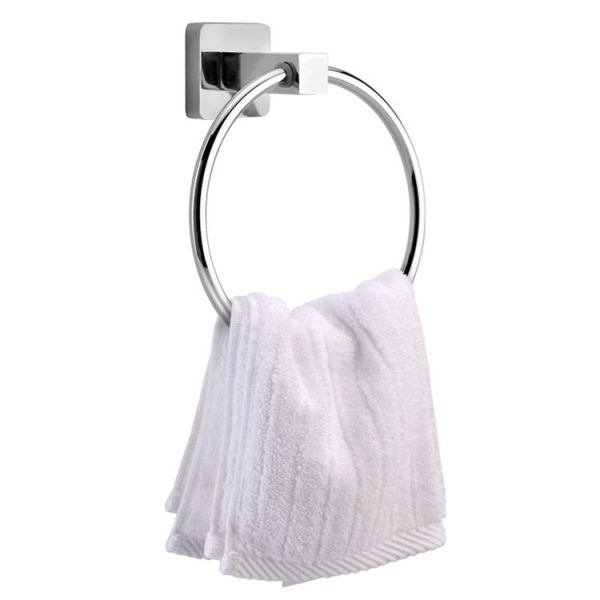 Stainless Steel Wall-Mounted Towel Ring Bracket