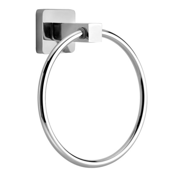 Stainless Steel Wall-Mounted Towel Ring Bracket - Image 2