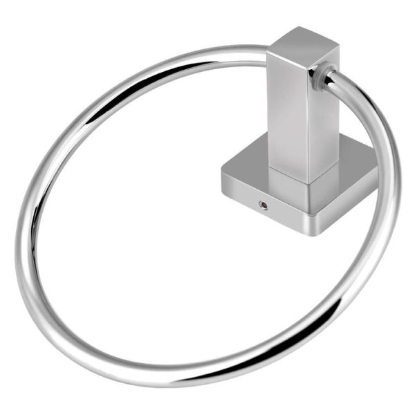 Stainless Steel Wall-Mounted Towel Ring Bracket - Image 4