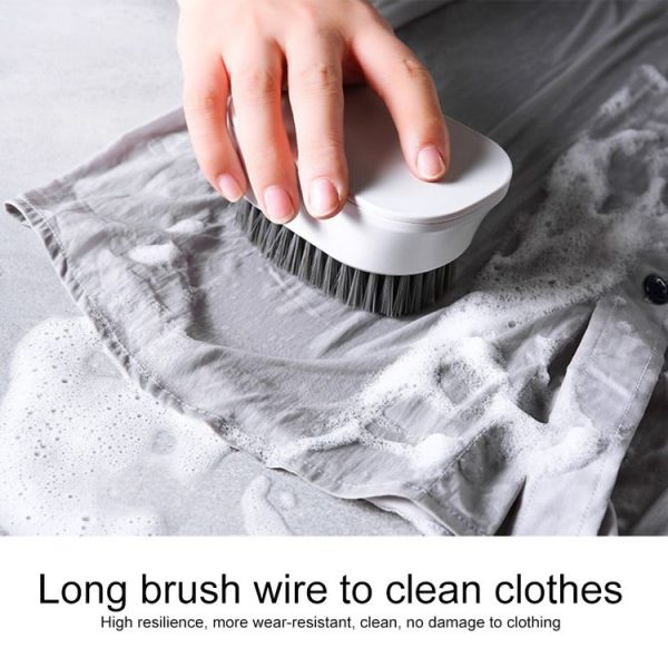 Multi-function Household Laundry Cleaning Soft Brush Home Soft Board Brush (Blue) - Image 6