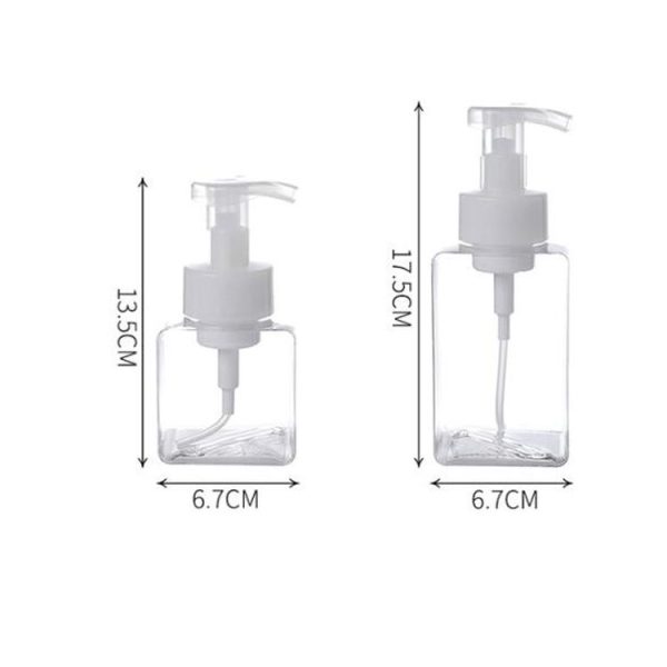 Mousse Foaming Bottle Pressing Facial Cleanser Bubbler Sub-bottle, Capacity: 400ML - Image 4