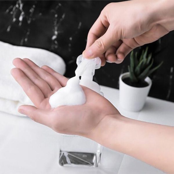Mousse Foaming Bottle Pressing Facial Cleanser Bubbler Sub-bottle, Capacity: 400ML - Image 6