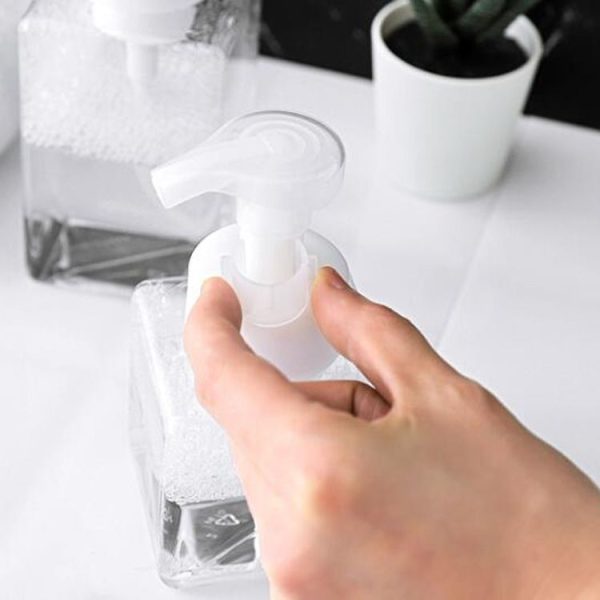 Mousse Foaming Bottle Pressing Facial Cleanser Bubbler Sub-bottle, Capacity: 400ML - Image 8