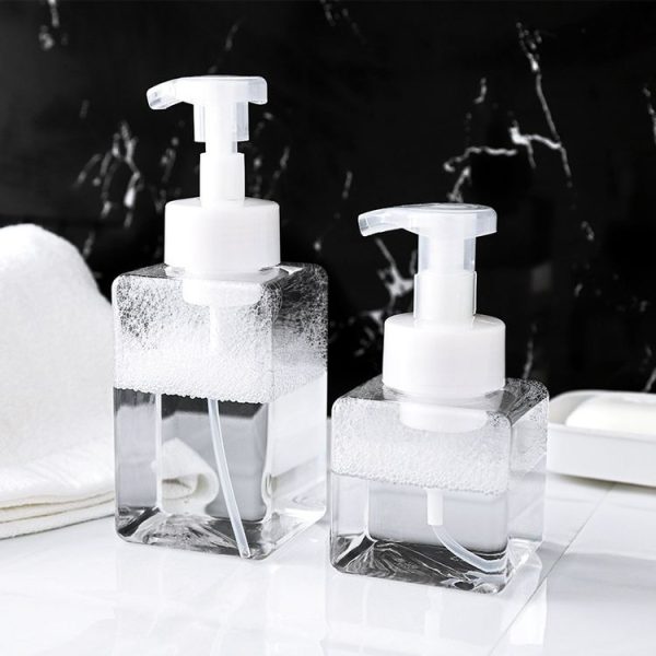 Mousse Foaming Bottle Pressing Facial Cleanser Bubbler Sub-bottle, Capacity: 400ML - Image 9