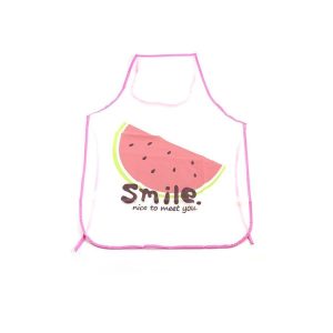 2 PCS Fruit Pattern Oilproof Translucent Waterproof Apron (Watermelon)