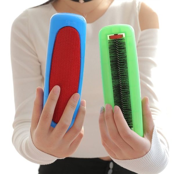 Large Double Sided Sofa Clothing Electrostatic Hair Remover, Specification: 21X7X4cm (Random Color Delivery)
