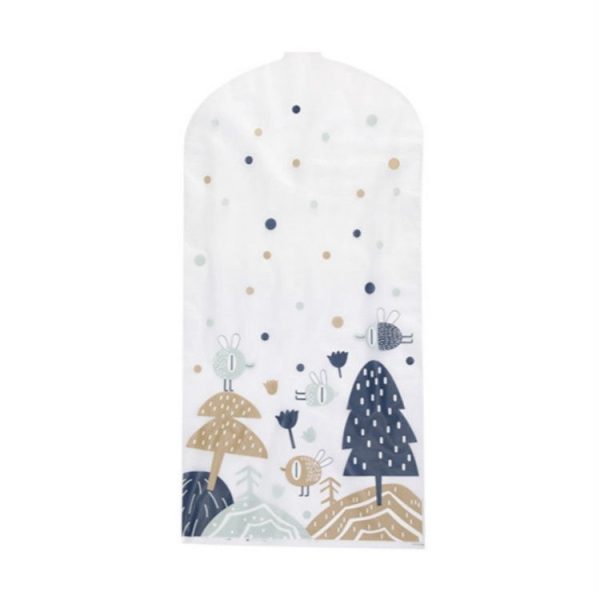 Printing Hanging Clothes Bag Clothing Dust Cover Household Dust Bag, Size: Small (Tree) - Image 2