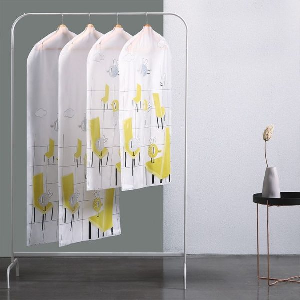 Printing Hanging Clothes Bag Clothing Dust Cover Household Dust Bag, Size: Small (Tree) - Image 7