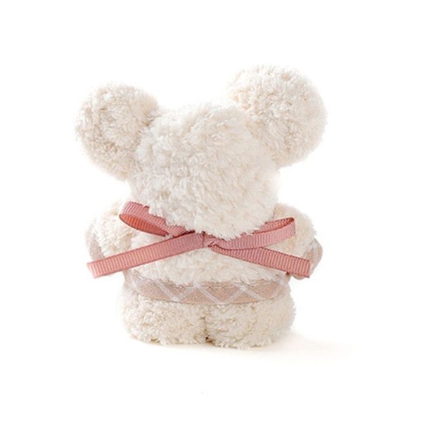 Creative Bear Cute Face Towel Absorbent Lint Soft Wash Coral Fleece Gift Towel, Size: 30x30cm (White) - Image 2