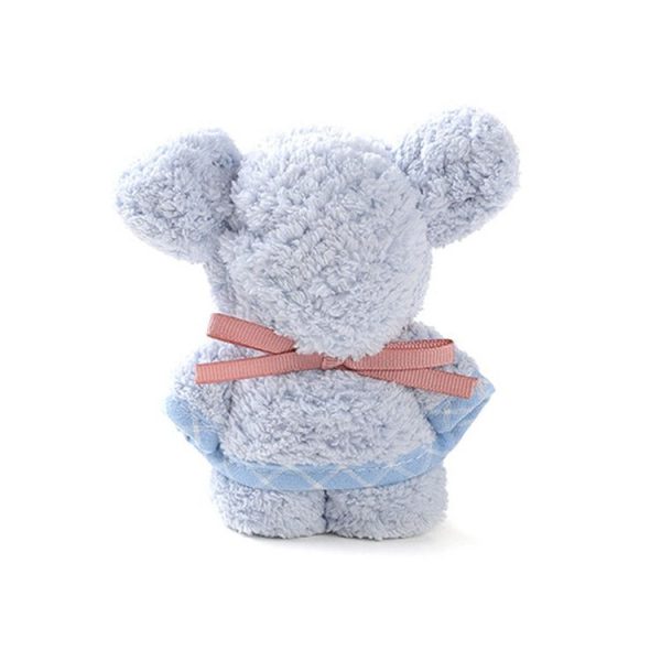 Creative Bear Cute Face Towel Absorbent Lint Soft Wash Coral Fleece Gift Towel, Size: 30x40cm (Blue) - Image 2