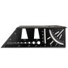 3D Woodworking Stop Gauge Aluminum Alloy Multi-function Angle Ruler - Image 2