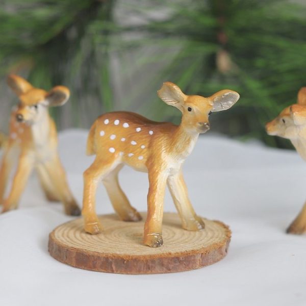Deer Animal Resin Ornaments Creative Home Christmas Gift Decorations - Image 5