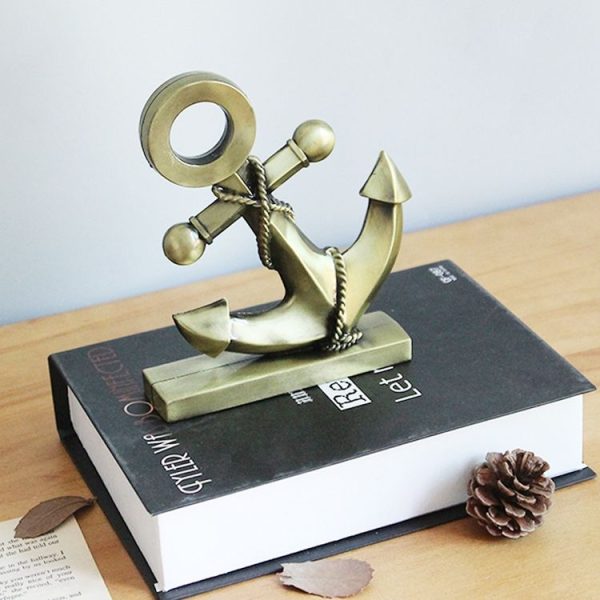 Retro Wrought Iron Anchor Model Ornaments Creative Counter Display Decoration Furnishings - Image 3
