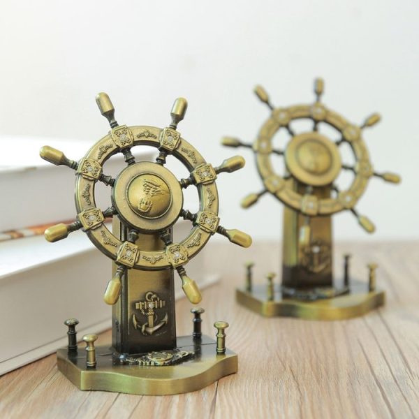 Pilot Rudder Crafts Decoration Home Desktop Living Room TV Cabinet Decoration - Image 4