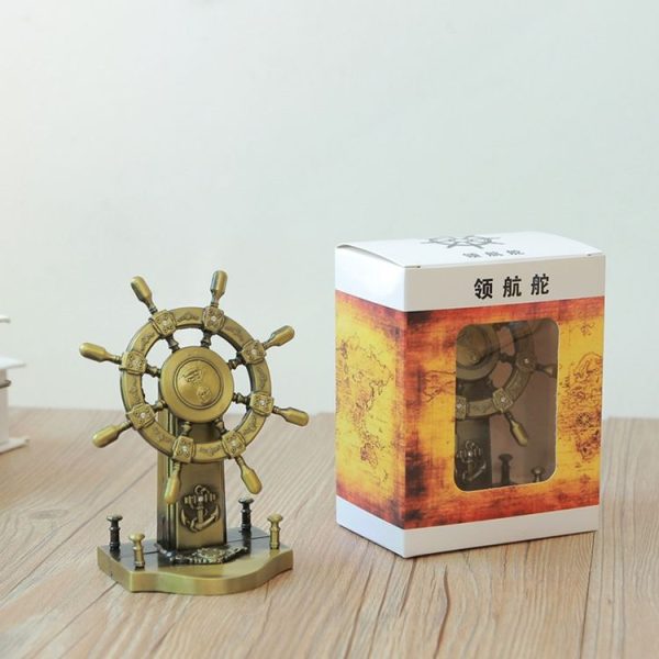Pilot Rudder Crafts Decoration Home Desktop Living Room TV Cabinet Decoration - Image 5
