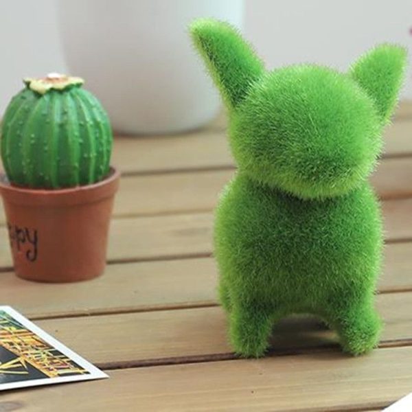 Simulation Artificial Grass Animal Ornaments (Rabbit) - Image 3