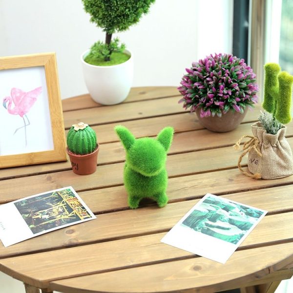 Simulation Artificial Grass Animal Ornaments (Rabbit) - Image 6