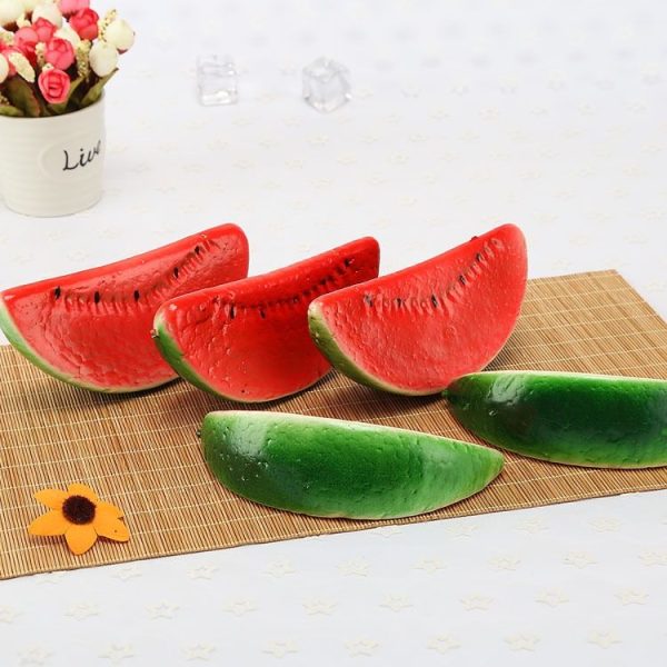 Simulation Watermelon Slice Fruit Model Photography Props Home Decoration Window Display - Image 5