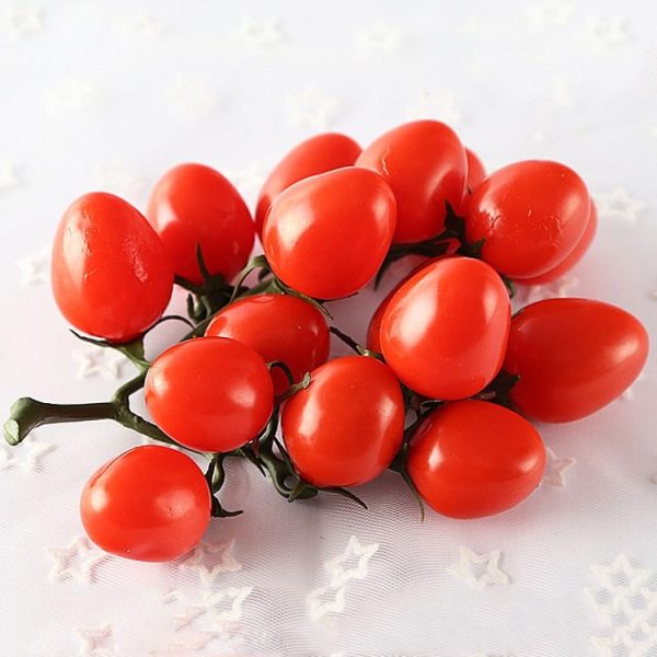 Simulation Saint Fruit Fake Fruit Model Ornaments Photography Props Hotel Home Decoration Window Display (Red) - Image 2