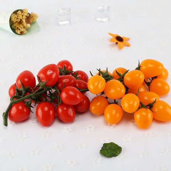 Simulation Saint Fruit Fake Fruit Model Ornaments Photography Props Hotel Home Decoration Window Display (Red) - Image 4