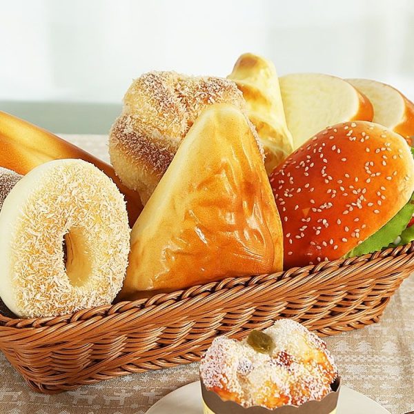 Simulation PU Bread Model Photography Props Home Engineering Bakery Window Display - Image 4