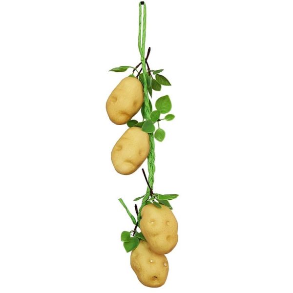 Simulation Vegetable String Farmhouse Restaurant Decoration Potato String Photography Prop