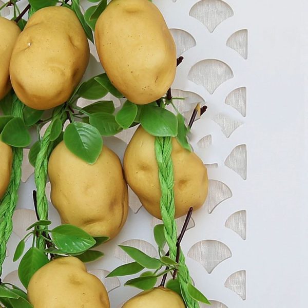 Simulation Vegetable String Farmhouse Restaurant Decoration Potato String Photography Prop - Image 3
