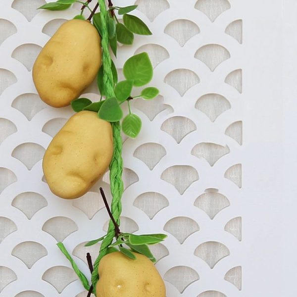 Simulation Vegetable String Farmhouse Restaurant Decoration Potato String Photography Prop - Image 4