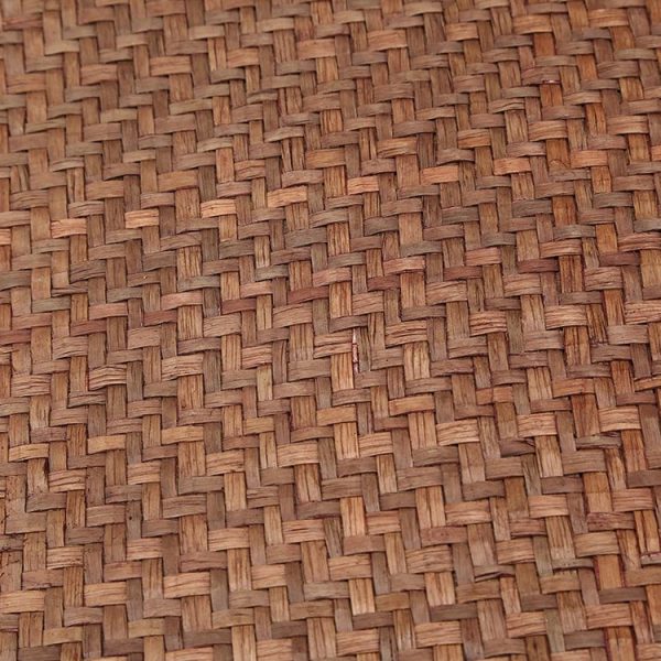 Handmade Rattan Basket Square Straw Weaving Ladies Storage Shoulder Bag, Size: L (Yellow) - Image 8