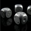 Silver Digital Aluminum Alloy Metal Tweezers Set Table Games (Square Dice) - Image 5