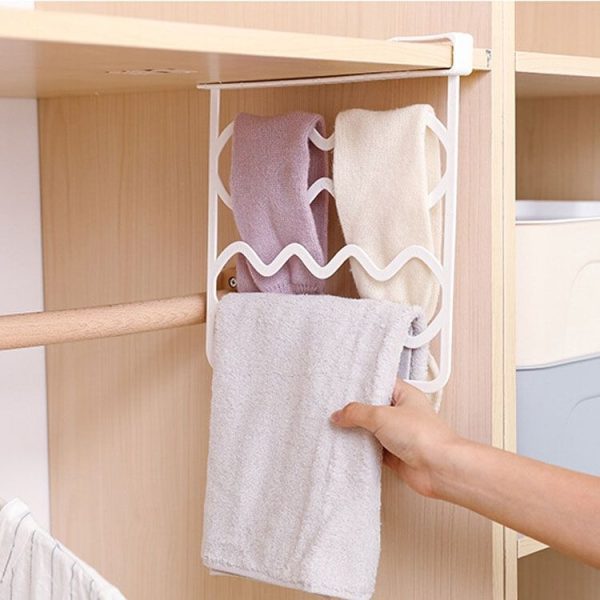 2 PCS Closet Wardrobe Storage Box Separate Board Shelf (White) - Image 8