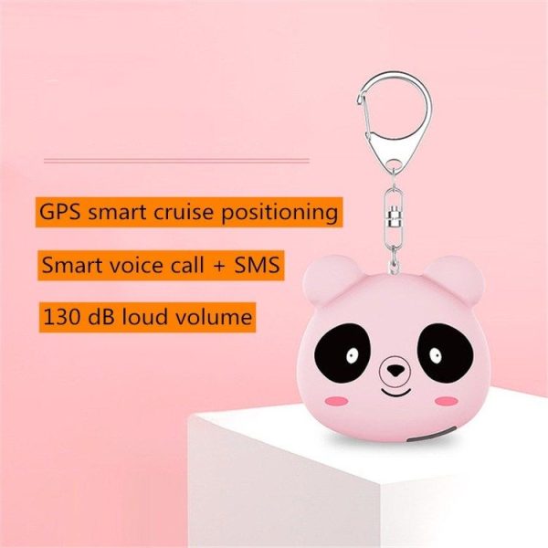 130dB Intelligent Anti-wolf Alarm Personal Anti-wolf Device Female Safety Protection (Pink) - Image 5