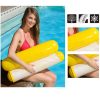Foldable Double-purpose Backrest Float Hammock with Net, Size: 120 x 75cm (Yellow) - Image 5
