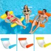 Foldable Double-purpose Backrest Float Hammock with Net, Size: 120 x 75cm (Yellow) - Image 6
