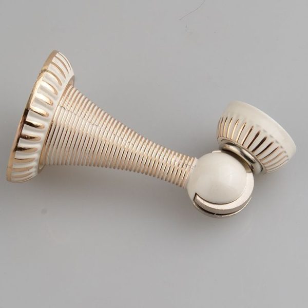 Lvory White Strong Magnetic Force Stainless Steel Door Stopper Ground Suction Wall Suction Blocking Holder - Image 4